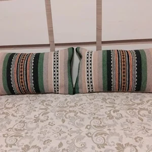 Funda de cojín artesanal - 30X50 cm